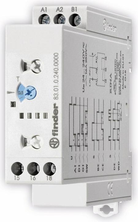 Produktbild Finder Zeitrelais 1P 16A 24 - 240V AC
