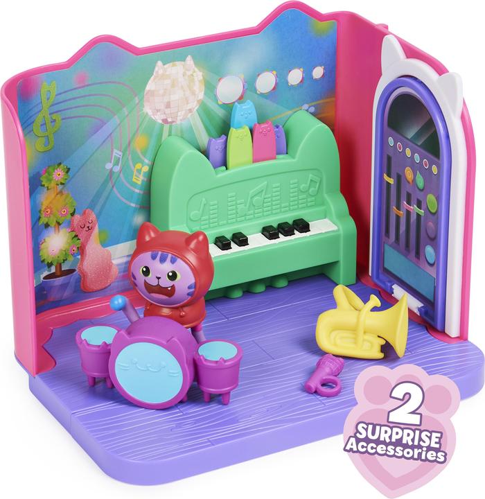 Actual product image Gabby's Dollhouse Deluxe Room DJ Catnip's Music