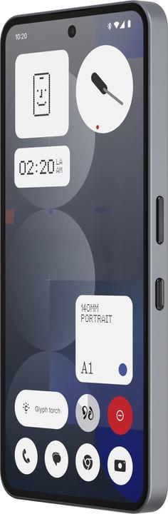 Produktbild Nothing Phone (3a) Pro (256 GB, Silver, 6.77", Dual SIM, 50 Mpx, 5G)
