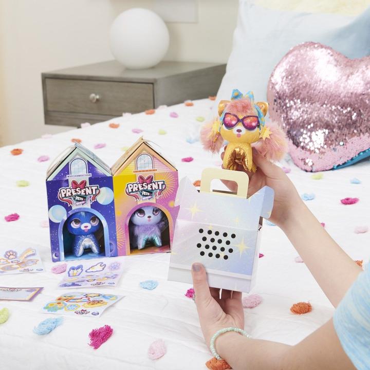 Produktbild Spin Master Present Pets Minis, galaktisches Trio 3er-Pack mit 7,6cm Plüschtieren, Kinderspielzeug für Ma (20.65 cm)