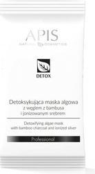 Apis Natural Cosmetics Apis - Detox Algae Mask Detoxifying Algae Mask From Carbon From Bamboo And Ionized Silver 20G