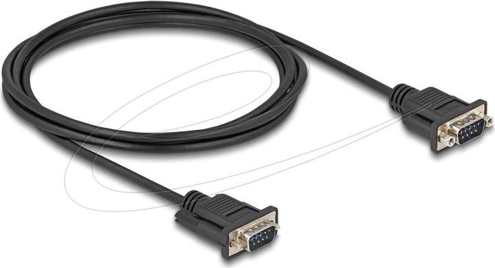 Image du produit Delock Câble série RS-232 D-Sub9 mâle à mâle avec sc (2 m)