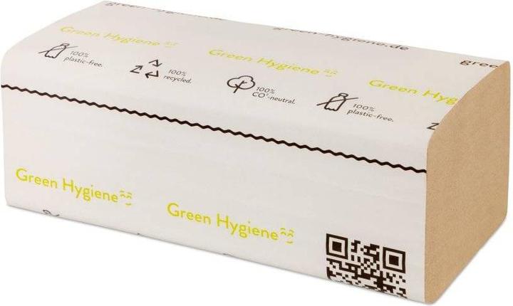 Image du produit Huchtemeier Papier FALK - Essuie-mains pliés en Z, 25x23cm, 5000 feuilles - 100% neutre en CO2 - - (1 x)