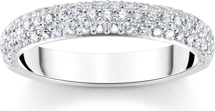 Image du produit Thomas Sabo Bague pavée de zirconium (52, Argent 925)