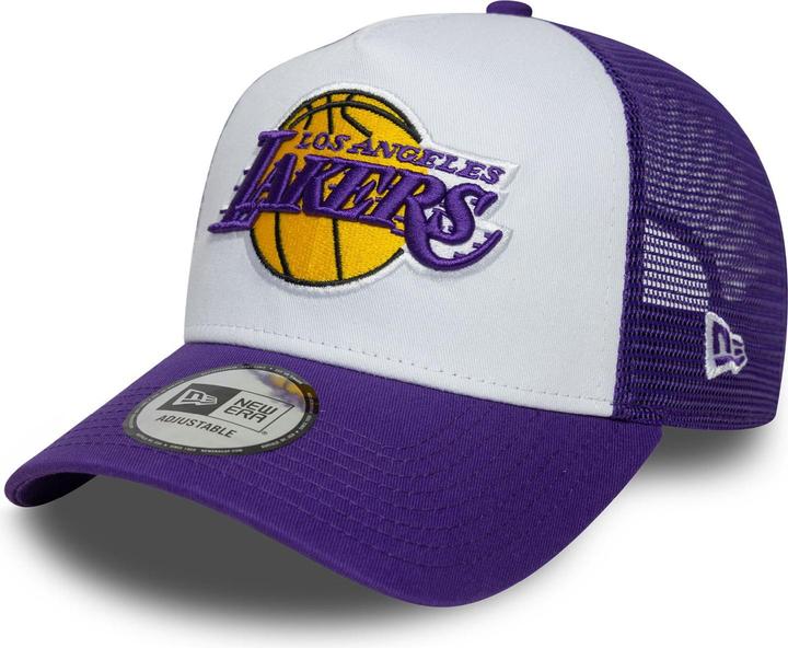New Era A-Frame Trucker Cap - Sidepatch Los Angeles Lakers (One Size)