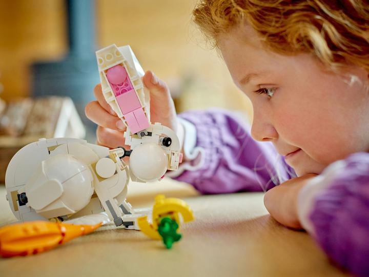 Produktbild LEGO Weisser Hase (31133, LEGO Creator 3-in-1)