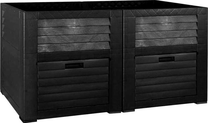 Actual product image Weber Home Raised bed with storage compartments
