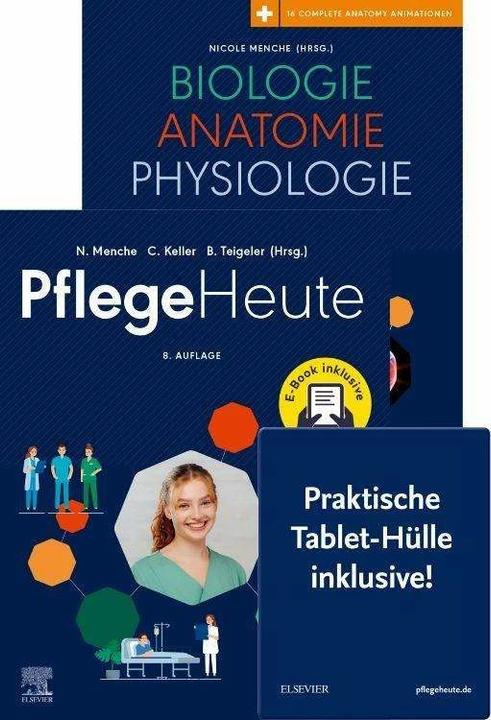 Produktbild Set Pflege Heute 8. A + eBook und BAP 10.A. + e-Book mit Tabletcase (Deutsch, Nicole Menche, Elsevier GmbH, 2023)