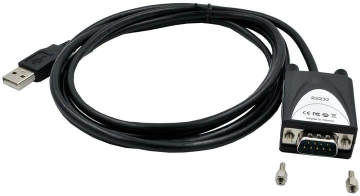Immagine prodotto Exsys GmbH USB 2.0 a 1S porta seriale RS-232, +5V, LED (FTDI) (1.80 m)