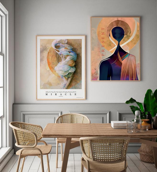 Actual product image ChiCura Present Poster (70 x 100 cm)