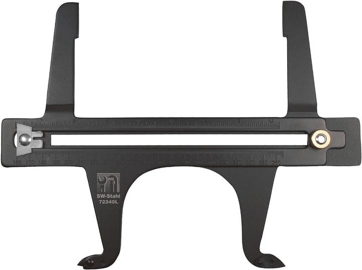 Produktbild SW-Stahl 72340L Bremsenmess- lehre für Trommel- bremsen (36 cm)