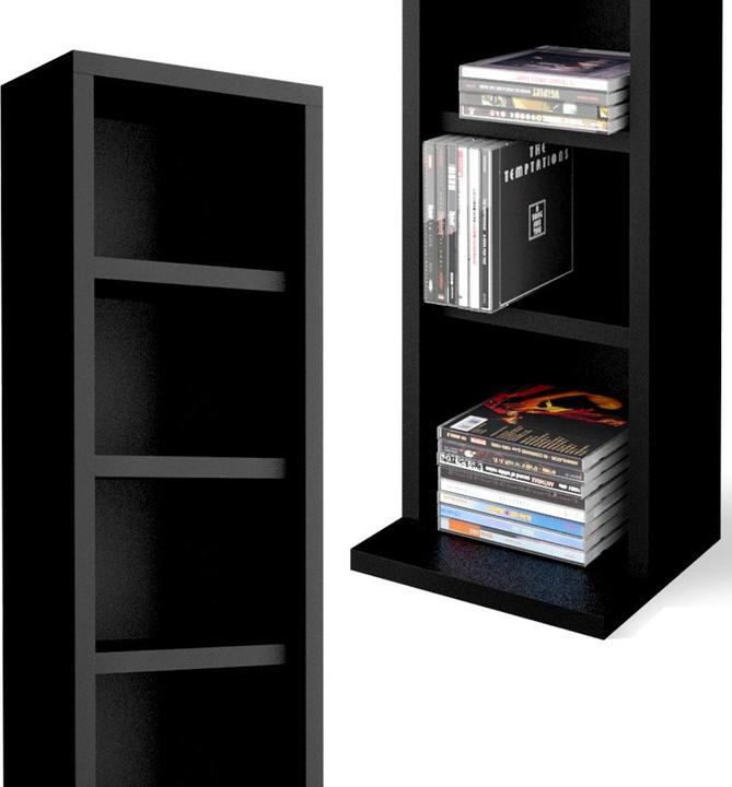 Actual product image Vicco CD-Regal (21 x 20 x 92 cm)