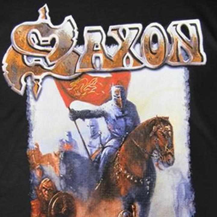 Actual product image Saxon Unisex Adult Crusader T-Shirt (XXL)
