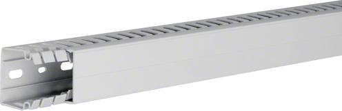 Image du produit Tehalit Goulotte de câblage HA7, sans halogène, 40 x 40 x 2.000 mm, gris clair (Trou de câble, 200 cm)