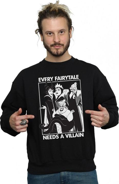 Immagine prodotto Disney Every Fairy Tale Needs A Villain Felpa Uomo (L)