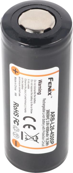 Fenix Akku für PD40R Led-Taschenlampe ARB-L26-4500P