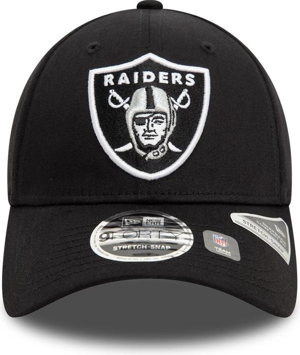 Produktbild New Era 9Forty Stretch-Snap Cap - Las Vegas Raiders schwarz (One Size)