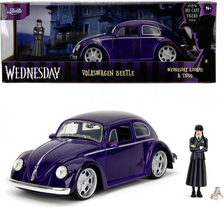 Jada Wednesday Volkswagen Beetle 1:24