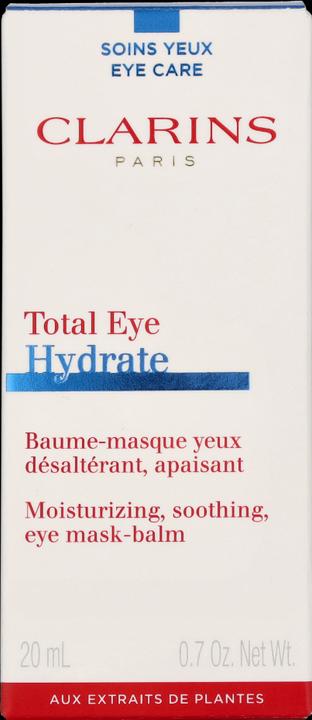 Actual product image Clarins Total Eye Hydra Masque (Gel, 20 ml, Day + Night)