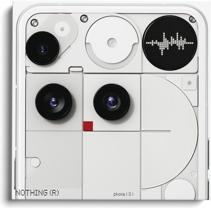 Image du produit Nothing Nothing Phone (3) (512 Go, Blanc, 6.67", Double SIM, 50 Mpx, 5G)