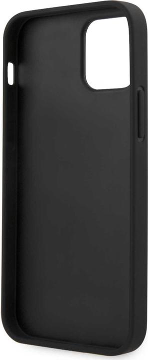 Produktbild BMW PC/TPU Shiny Hard Case Genuine Leather with Vertical Hot Stamped Lines (Apple iPhone 12)