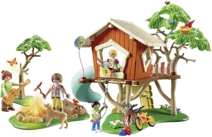 Produktbild Playmobil Abenteuer-Baumhaus mit Rutsche (71001, Playmobil Family Fun)