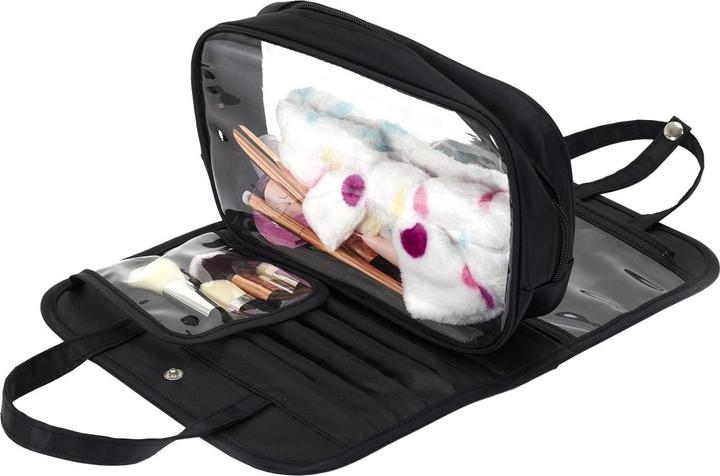 Produktbild Cosmetic Club Notwendig mit Fächern - schwarz (Necessaire)