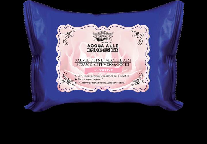 Actual product image Acqua alle rose Face wipes sensitive skin (Cleaning cloths)