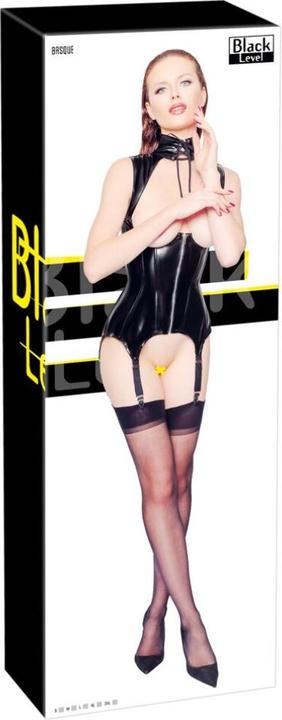 Image du produit Black Level Porte-jarretelles laqué 2XL (XXL)