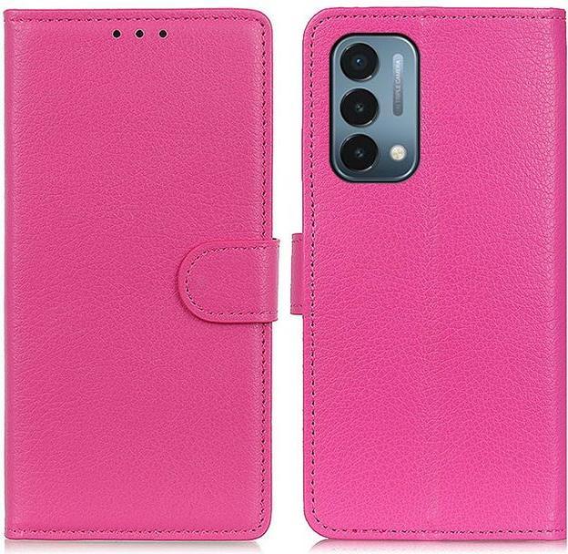 Productafbeelding MU Classic Litchi Leren Boekomslag Serie (OnePlus Noord N200 5G)