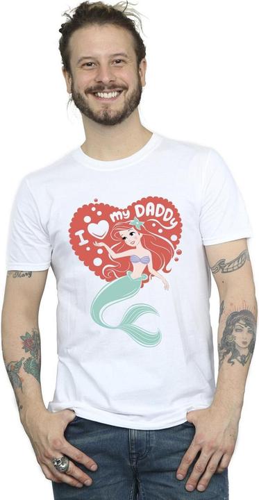 Immagine prodotto Disney The Little Mermaid Love Daddy Maglietta Uomo (S)