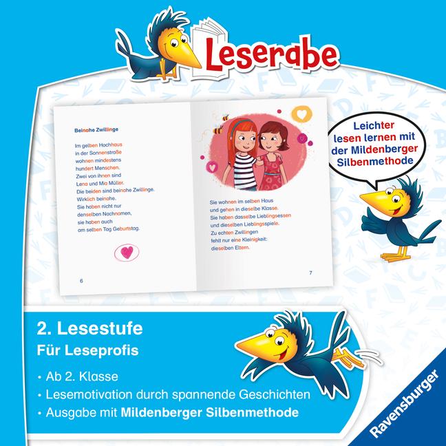 Immagine prodotto Ravensburger Leserabe mit Mildenberger Silbenmethode: Verknallt in Max (Tedesco, Manfred Maggio, 2021)