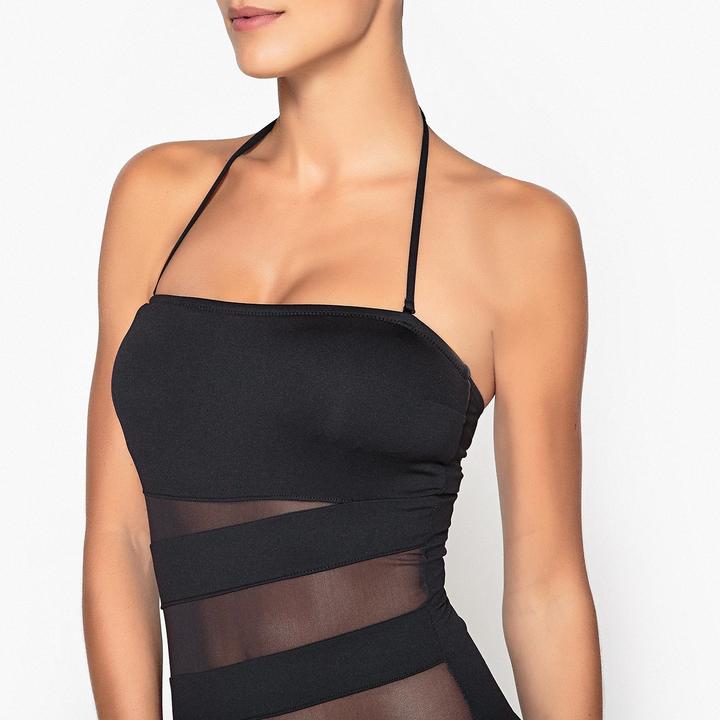 Actual product image La Redoute Collections Bandeau swimming costume (32)