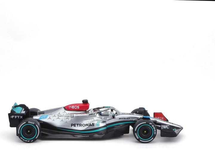 Actual product image Bburago Mercedes-AMG F1 W13 E