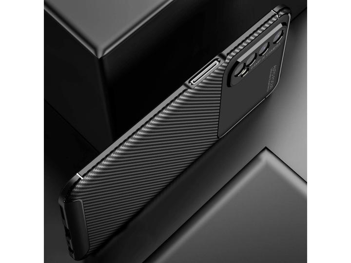 Immagine prodotto Screenguard Custodia Realme 7 Cover Carbon Design TPU (Realme 7)