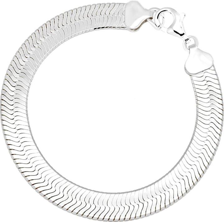 Candy Armband Herringbone XL, 925 Sterling Silber (19 cm, 925 Sterling Silber, 925er Sterlingsilber)