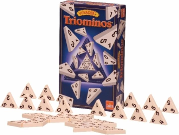 Actual product image Goliath Toys Triominos Travel Edition (German)