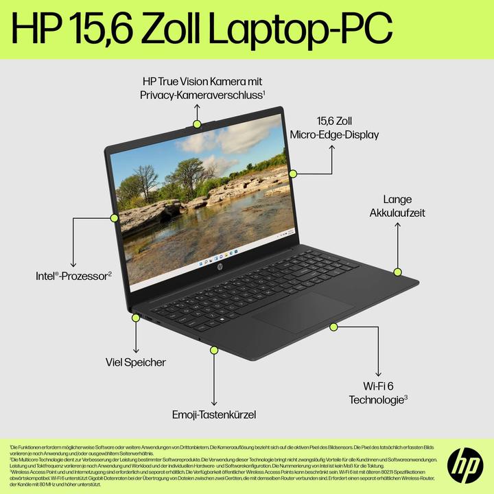 Produktbild HP 15-fd0057ng (15.60", Intel Core i5-1335U, 16 GB, 512 GB, DE)
