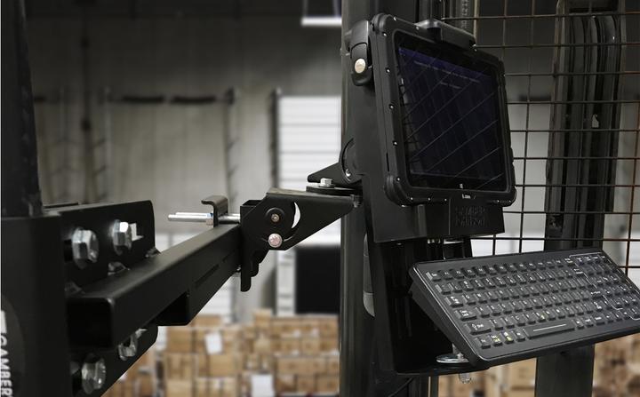 Actual product image Gamber-Johnson Low Profile Tablet Kbd Bracket