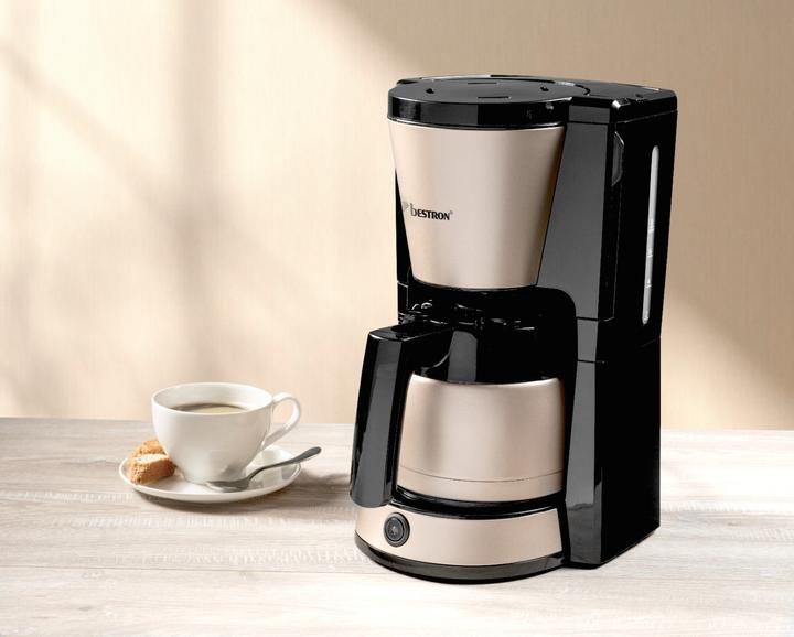 Actual product image Bestron Thermal filter coffee machine, satin