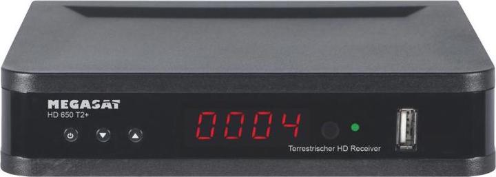 Immagine prodotto Megasat HD 650 T2+ H,265/HEVC Irdeto (DVB-T2)