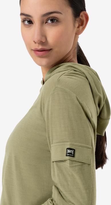 Actual product image Super Natural Women's Relax Light Pocket Hoodie (M)