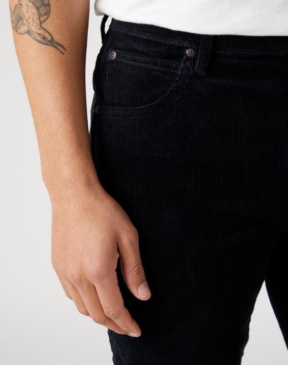 Produktbild Wrangler Greensboro (New Arizona) Cord Pant Straight Fit Bla (W42/L32)