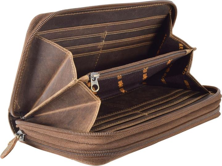 Immagine prodotto Greenburry Portafoglio doppio lungo in pelle vintage
