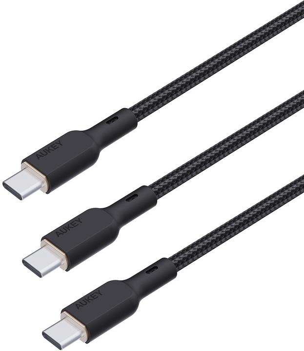 Image du produit Aukey USB C – USB C 3er Pack (1 m)