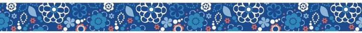 Actual product image Heyda Washi Tape Flowers