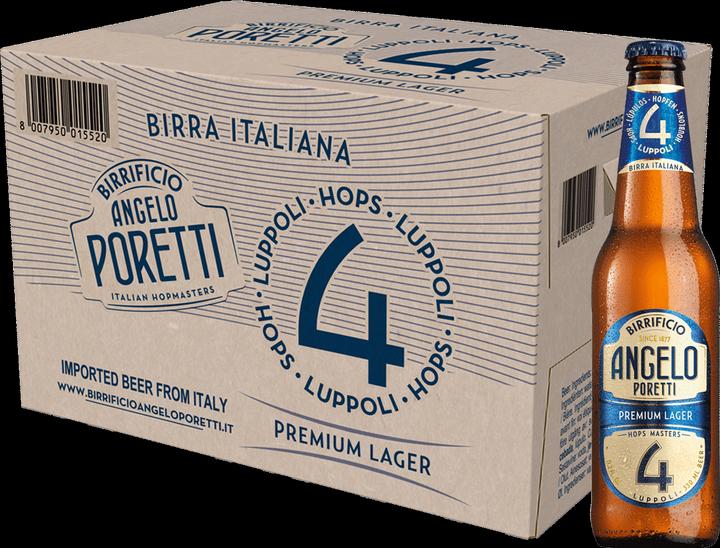 Actual product image Birrificio Angelo Poretti Luppoli warehouse (24 x 33 cl)