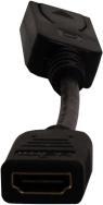Produktbild Art KABADA DP/HD AL-OEM-84 cable gender changer DisplayPort HDMI Black (HDMI, 1 cm)