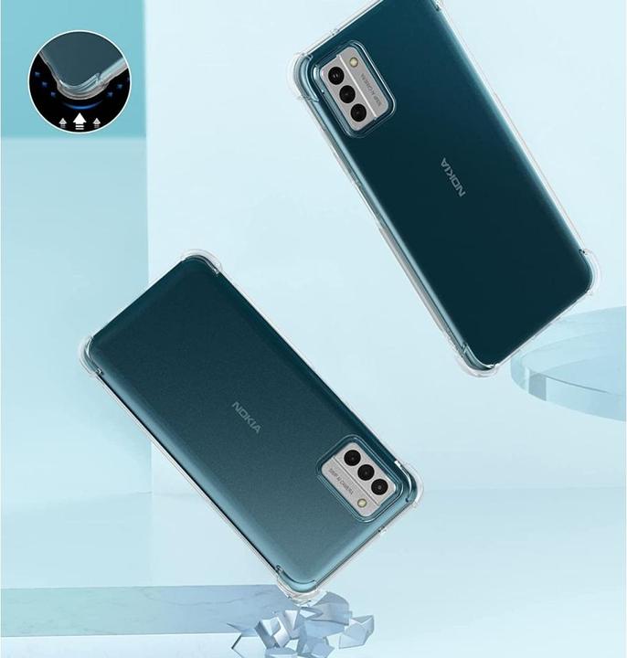 Actual product image Screenguard Nokia G22 Cover Crystal Soft Airbag Bumper (Nokia G22)