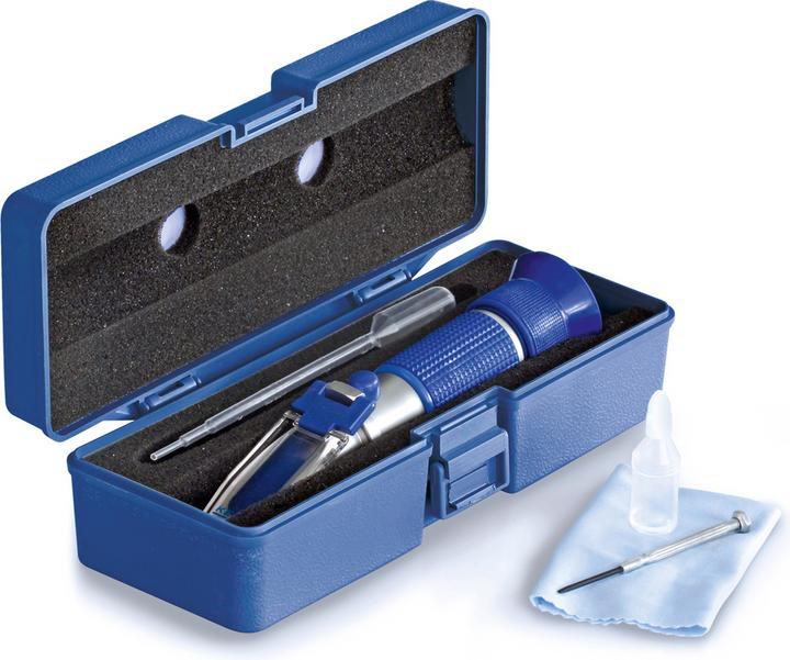 Actual product image kaiserkraft Refractometer, analog (Measuring device case)